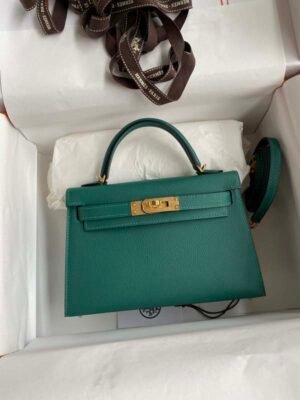 Kelly mini Epsom Malachite