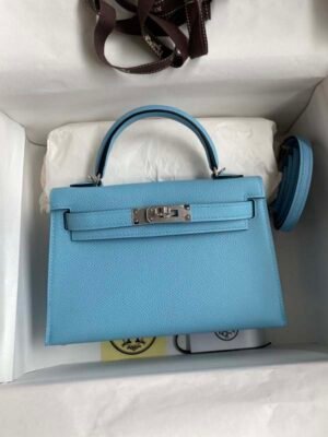 Kelly mini Epsom Celeste
