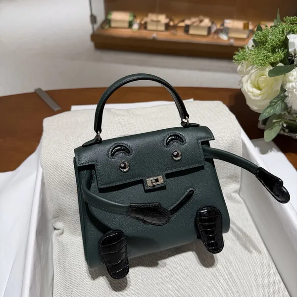 Doll Swift & Croc Vert Bronze 60