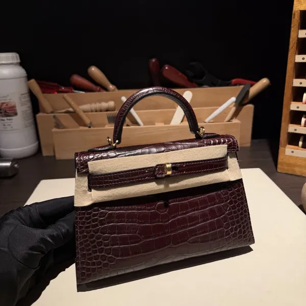Mini Croc Rouge Sellier 0G